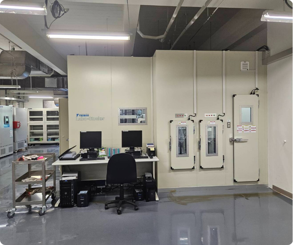 Hình ảnh kho lưu trữ tế bào lớn nhất châu Á - Biobank Đài Loan