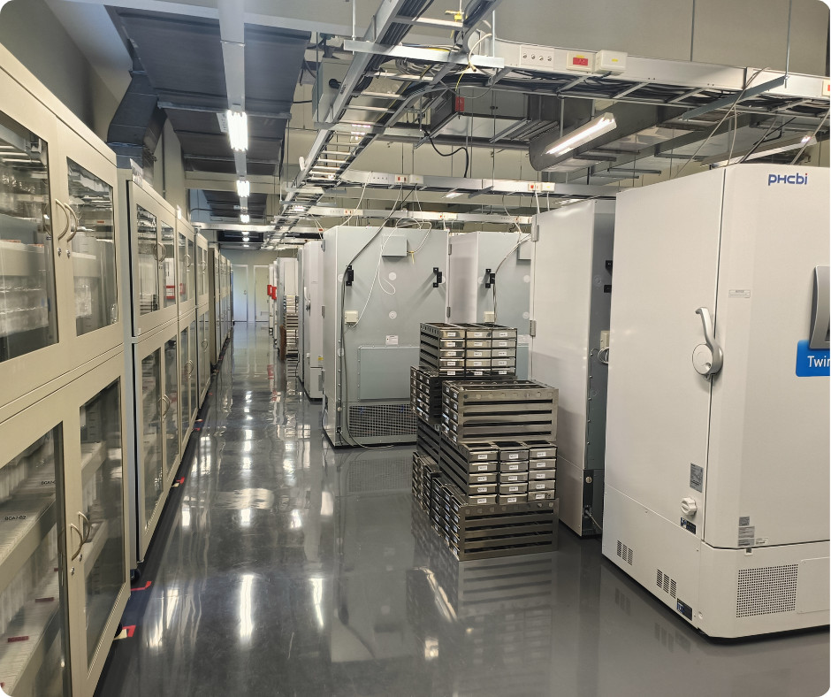 Hình ảnh kho lưu trữ tế bào lớn nhất châu Á - Biobank Đài Loan